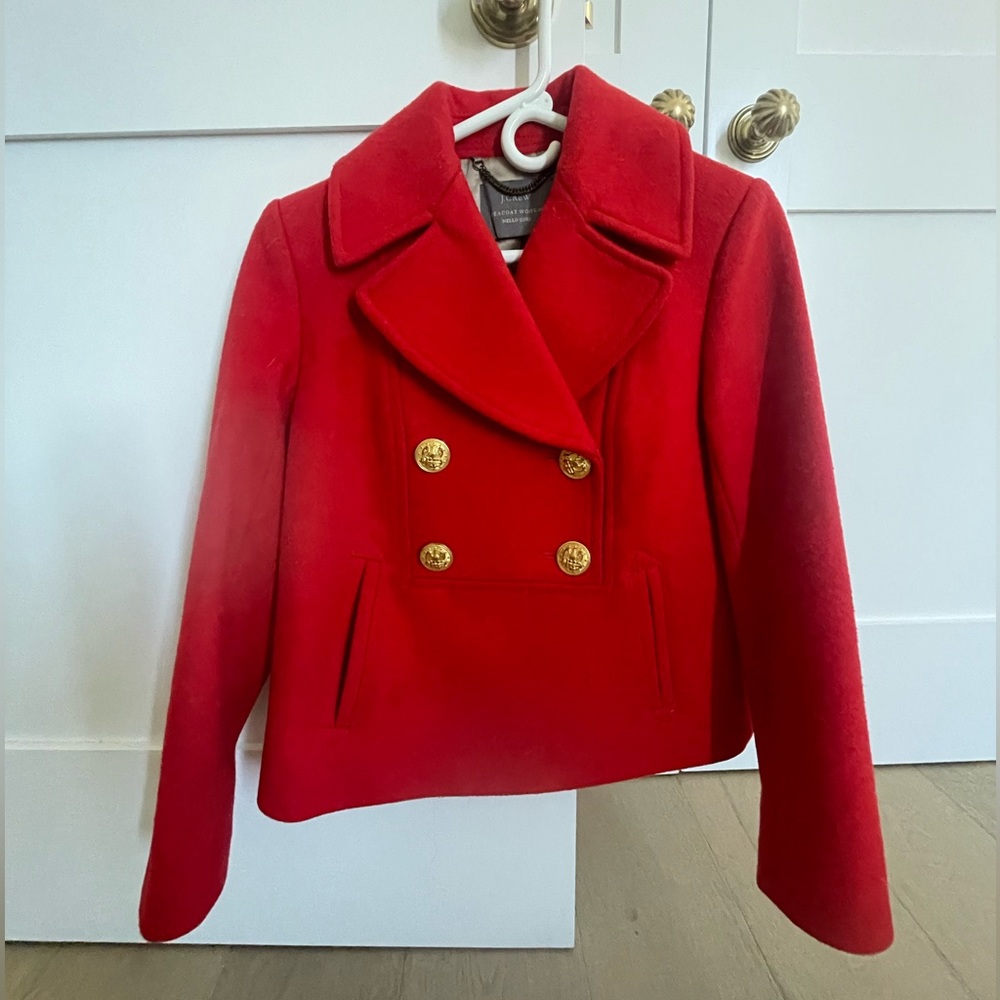 Pea coat J Crew sz 00